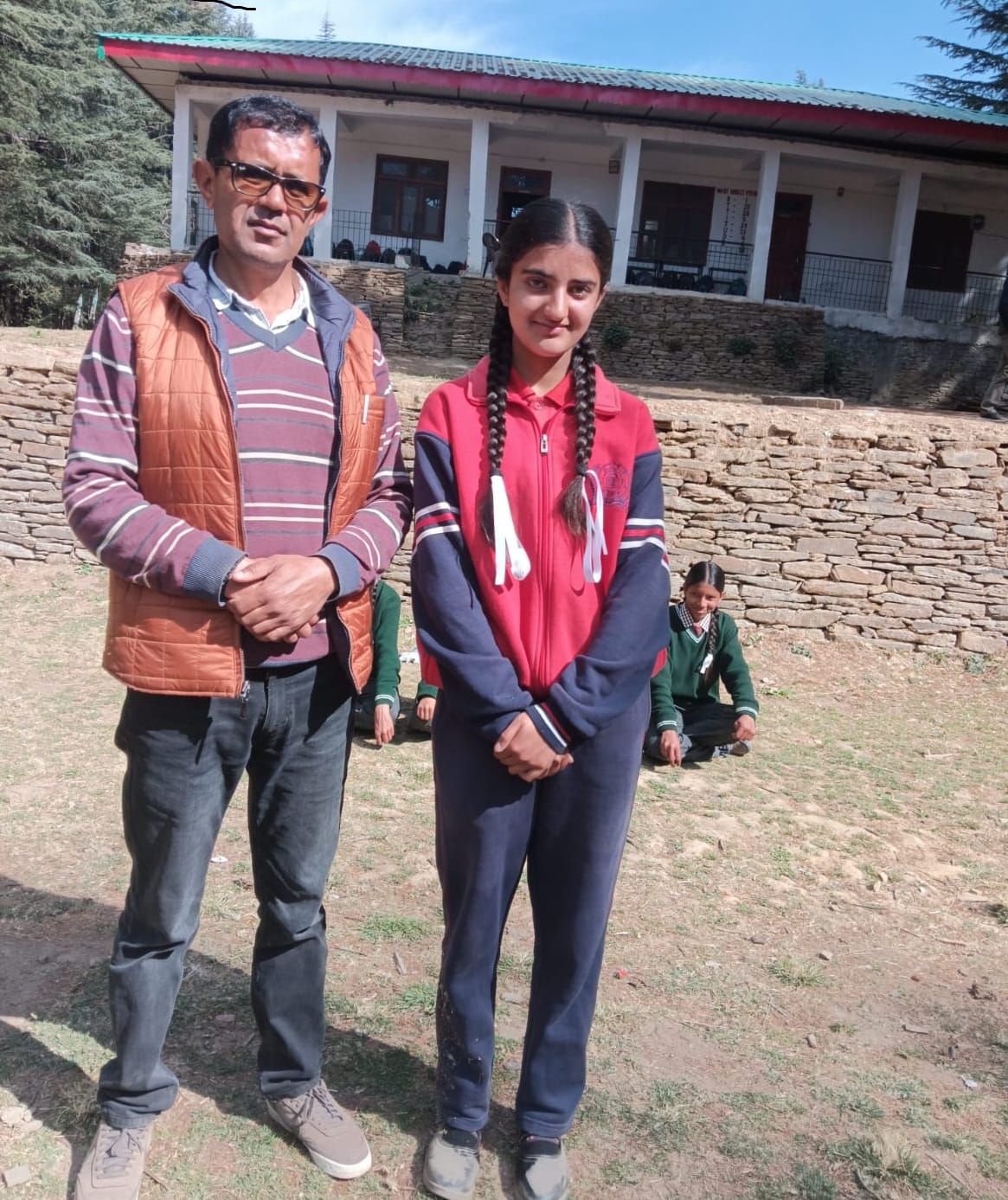 Gunjan of Pauriya School passed the scholarship exam