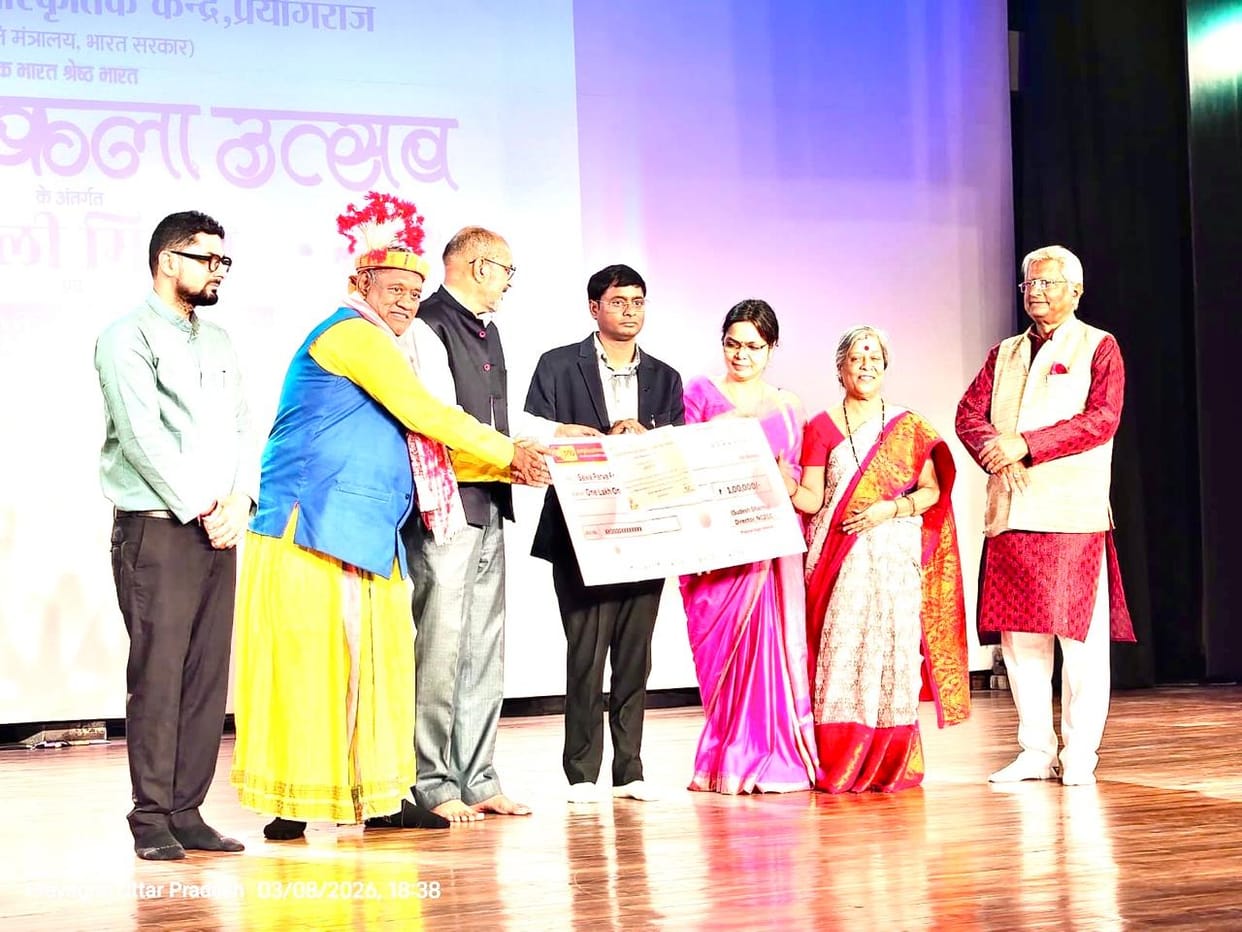 Topped in two categories of the competition organized by the Union Ministry of Culture
