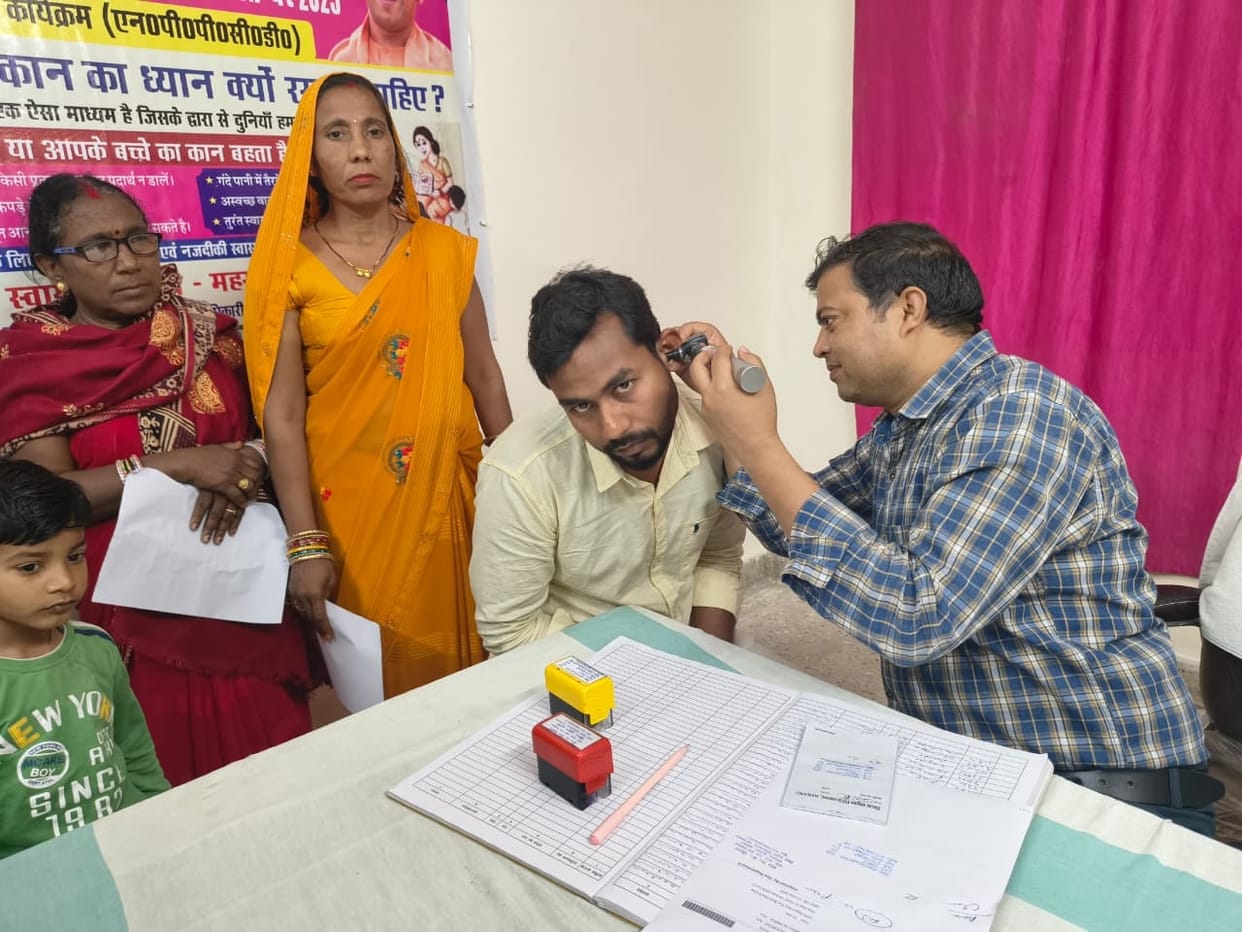 Nose, ear and throat patients increased fourfold