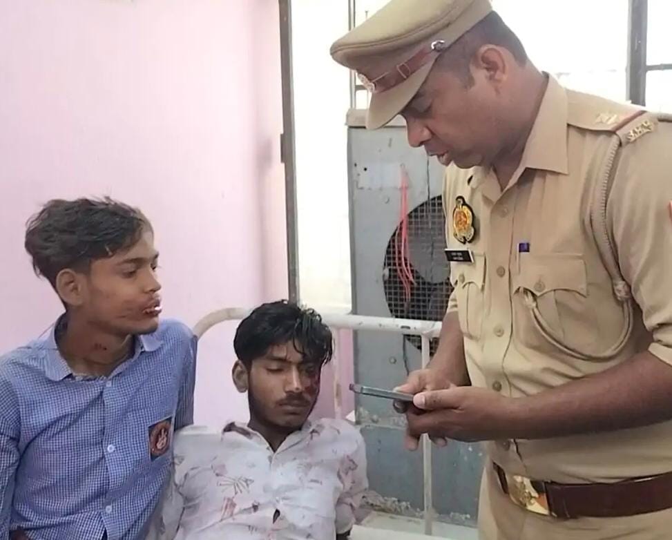 Seven candidates injured in road accident, police rushed them to exam centre
