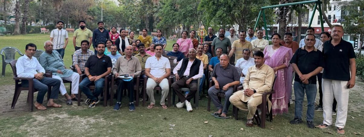 Atar Singh Kaushik became the head of Prayas RWA