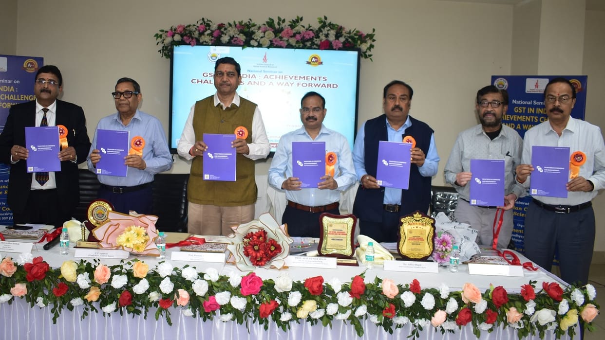 The competition, organised by the Union Ministry of Culture and shared ideas with the help of industrialists, commercial experts and GST experts, secured top positions in two categories.