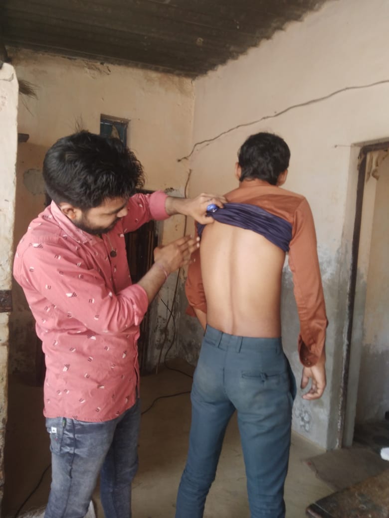 Door-to-door screening was conducted, 21 suspected leprosy patients were found.