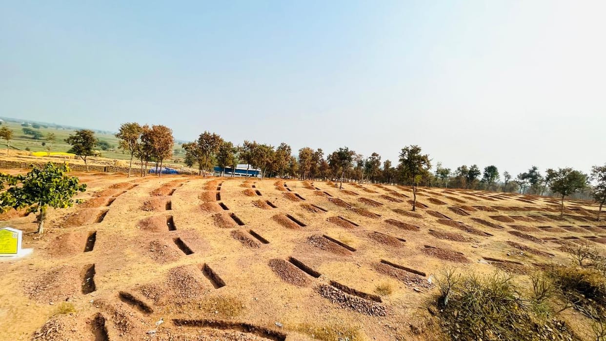 Kabirdham 4975 contour trenches will change landscapea water crisis