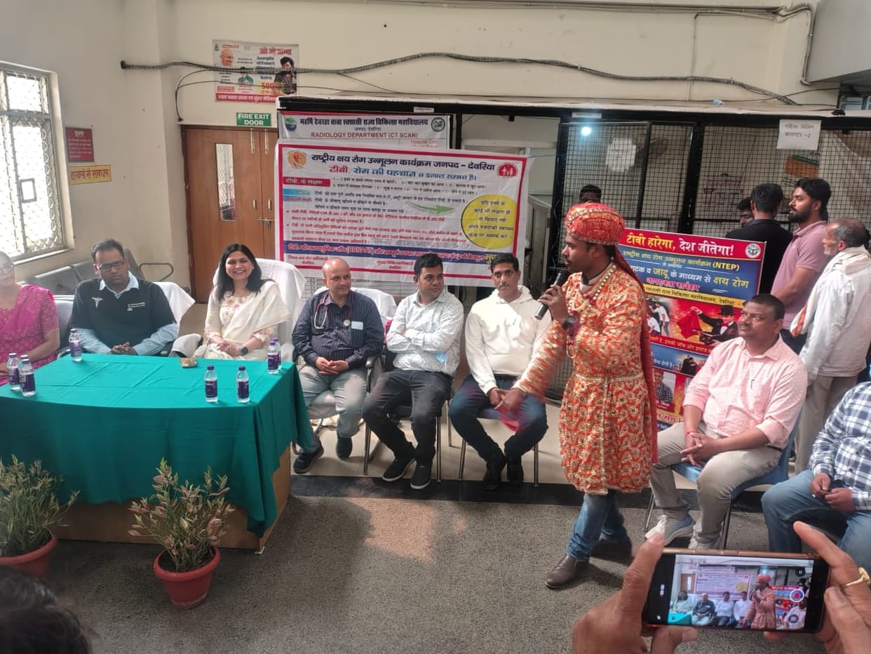 Awareness about TB was created through drama