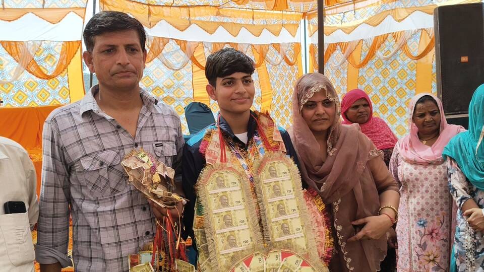 Vanshika won the gold medal in the Kabaddi competition