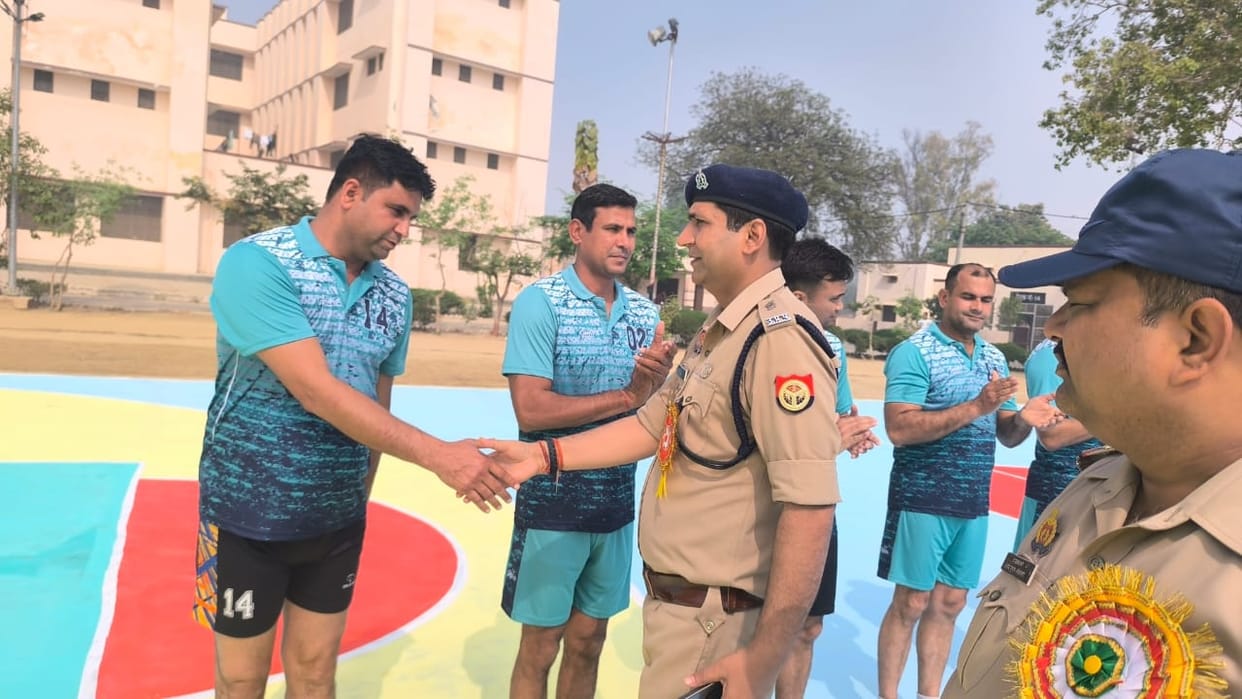 Inter-district sports competition started in the police line