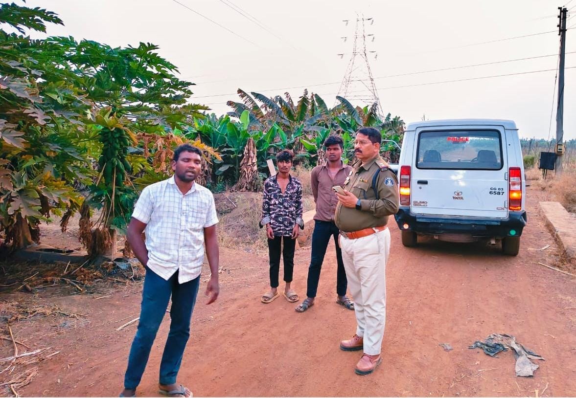 पुलिस ने फार्म हाउस में जानकारी ली।