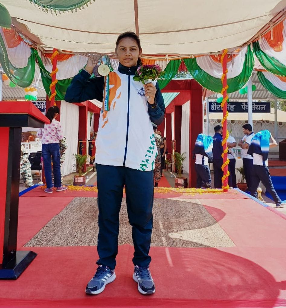 Praveen hits the target, wins gold and silver medals