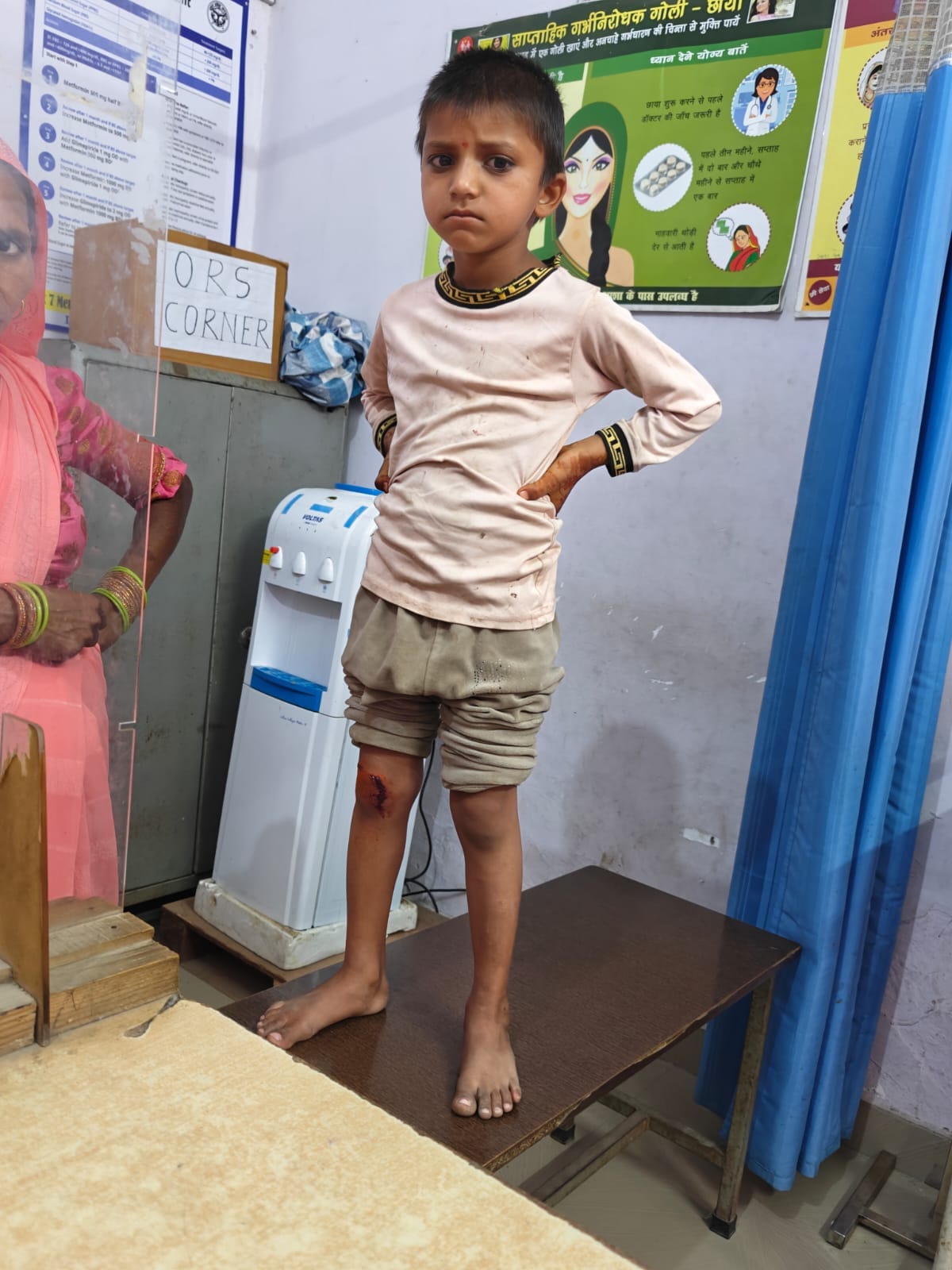 Minor girl wounded after being attacked by a dog