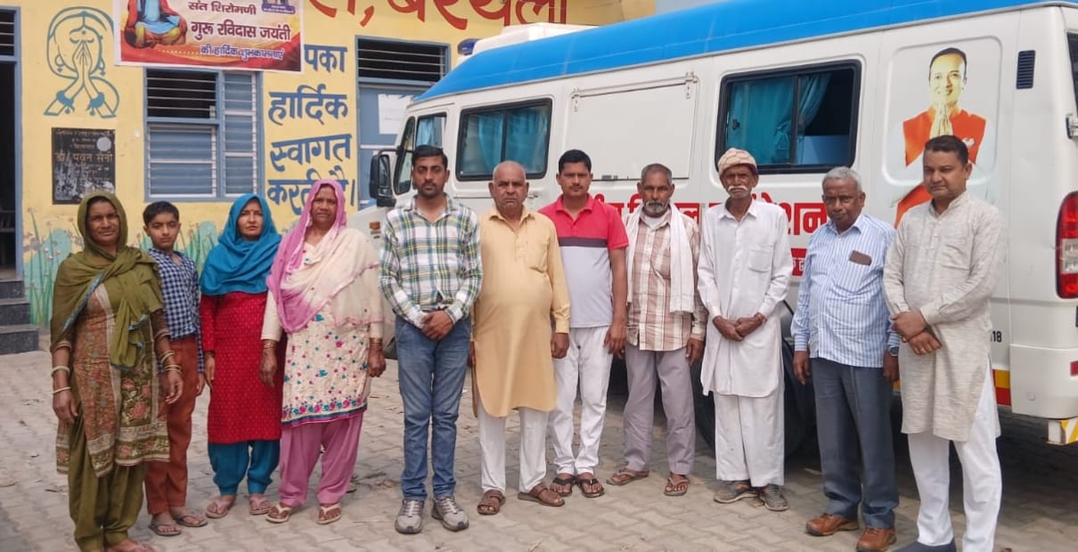 Health facilities provided in Berthala through mobile medical unit