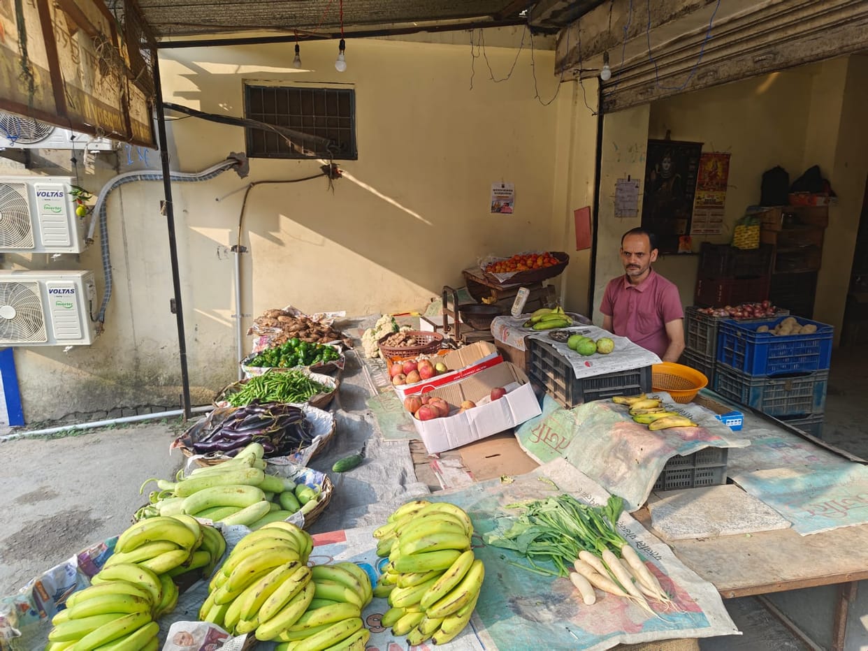 Bitter gourd was sold at Rs 111 to 118 per kg, pomegranate at Rs 233 to 387 per kg in the district.