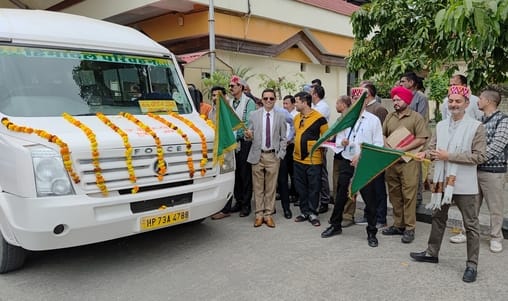 HRTC Tempo Traveller service starts from Gaggal Airport to McLeodganj