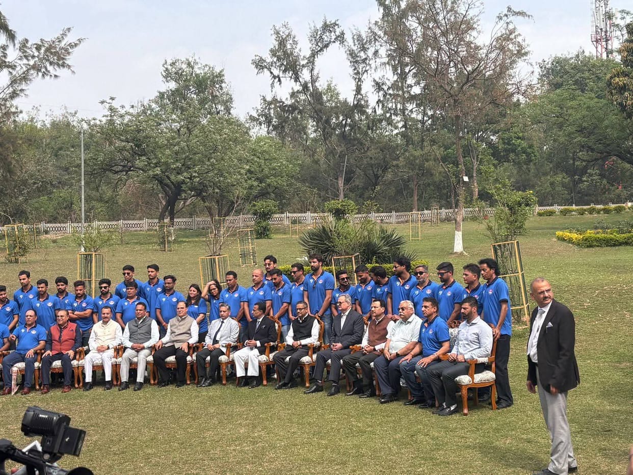 The team was encouraged by the historic victory in the Ranji Trophy.