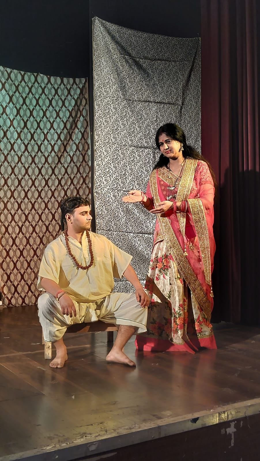 The story of Kaliyuga Sudama came on stage