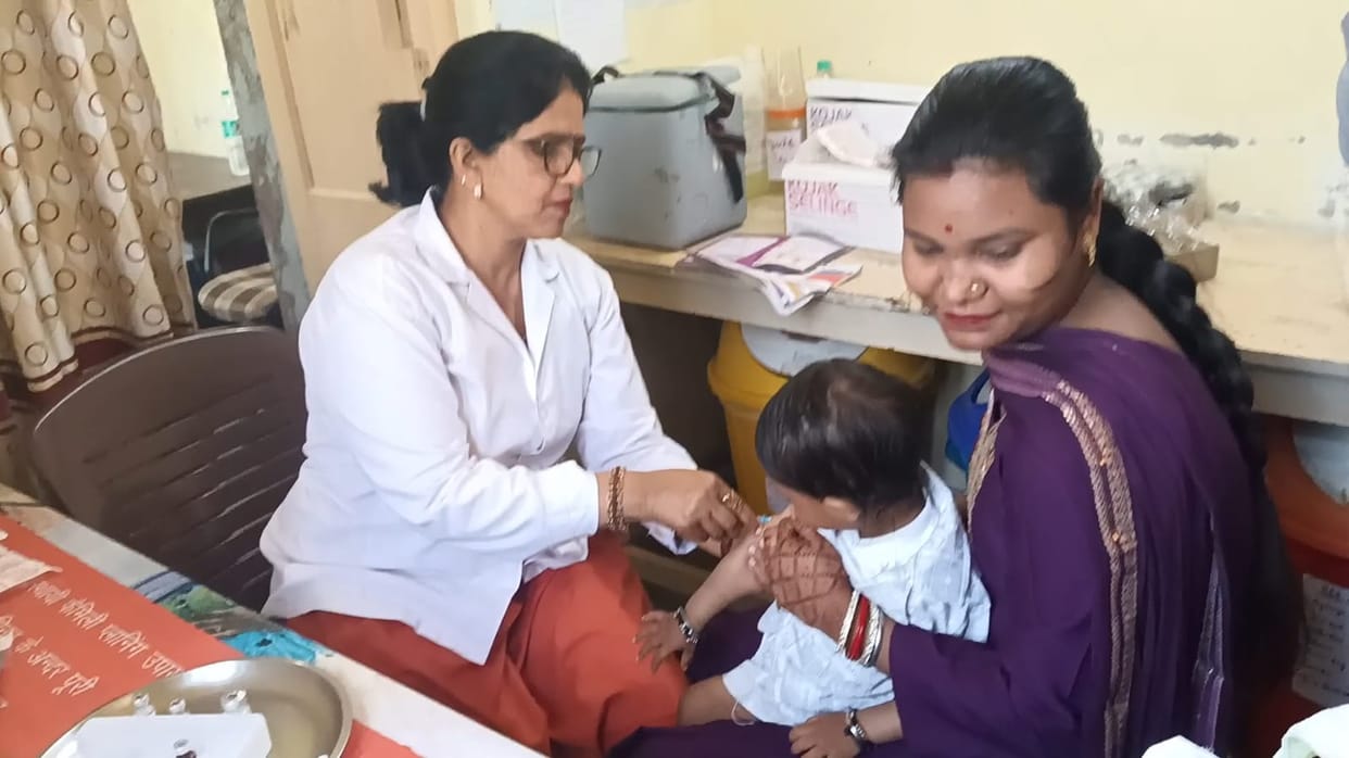 vaccination of 90 children