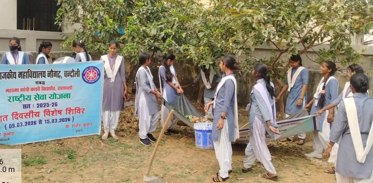 Told the villagers the importance of cleanliness by doing voluntary work