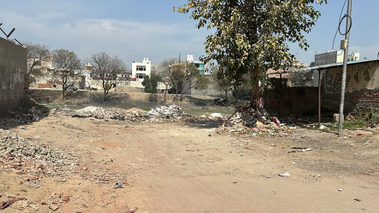 Broken boundary wall threatens security of Rai Industrial Area
