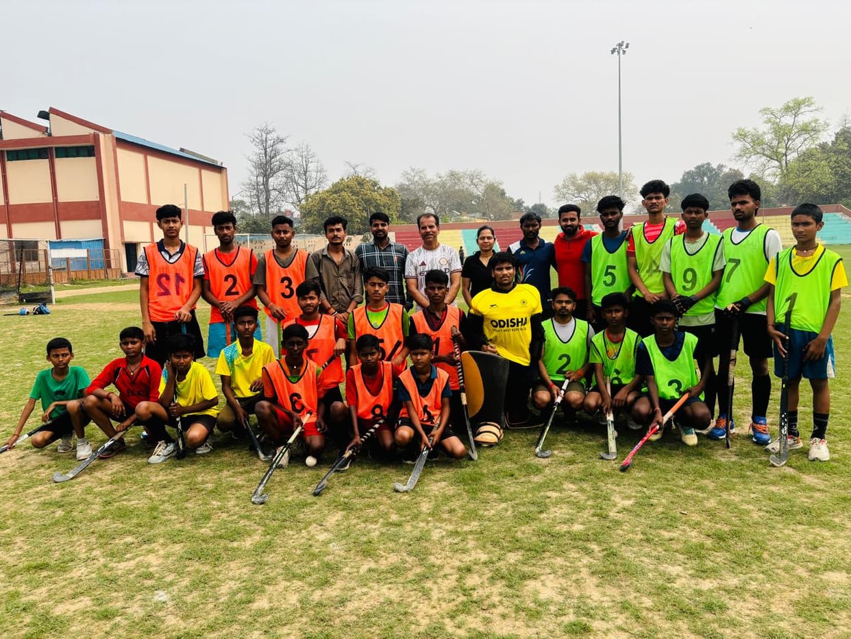 Stadium team became district champion in hockey