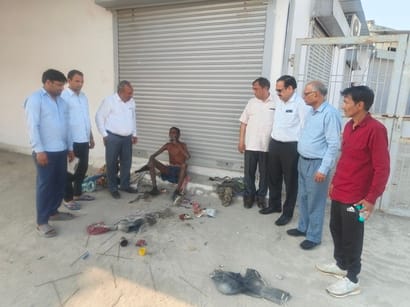 The Foundation sent a mentally challenged person to Apna Ghar Ashram.