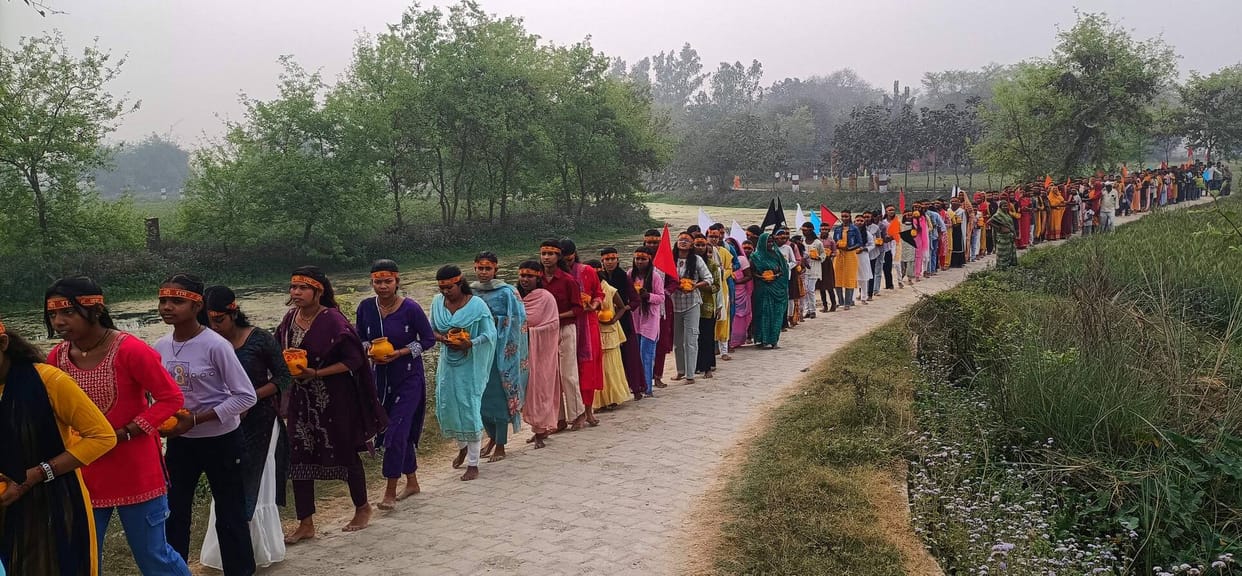 Kalash Yatra taken out with pomp and show, 251 girls participated