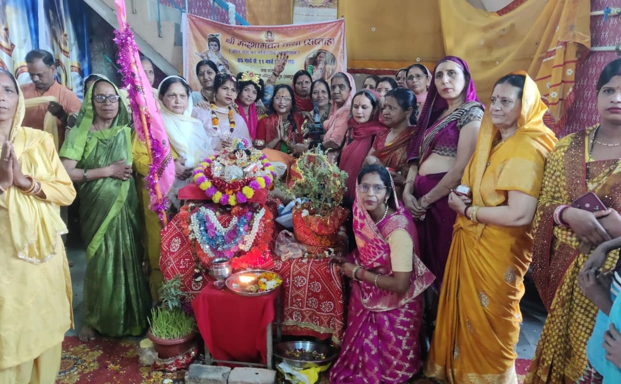 Shri Krishna-Rukmini marriage celebration at Khatu Shyam Temple Sainipura