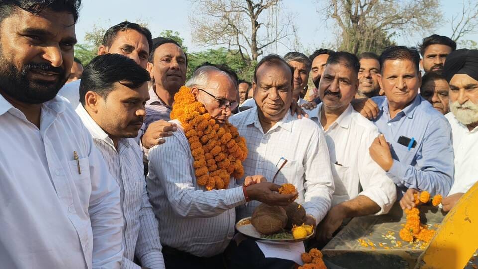Repair work of Karnal-Ramba-Indri-Ladwa road started