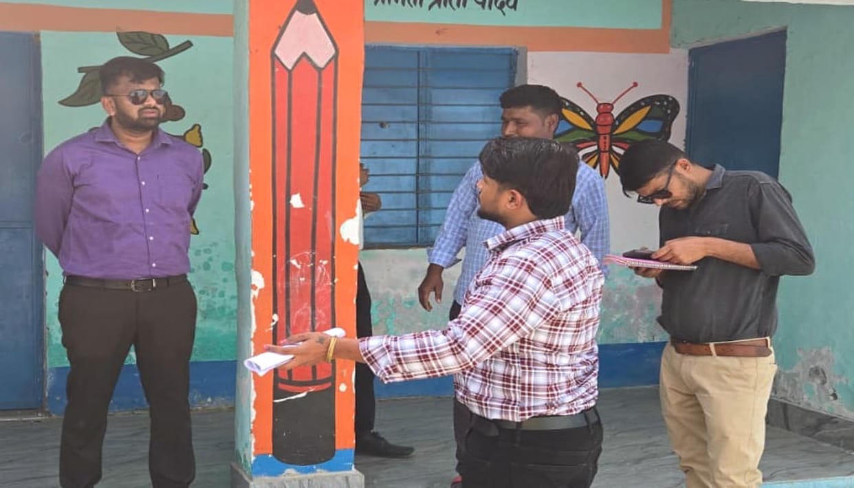 The BDO found all three Anganwadi centers in Lahari closed.