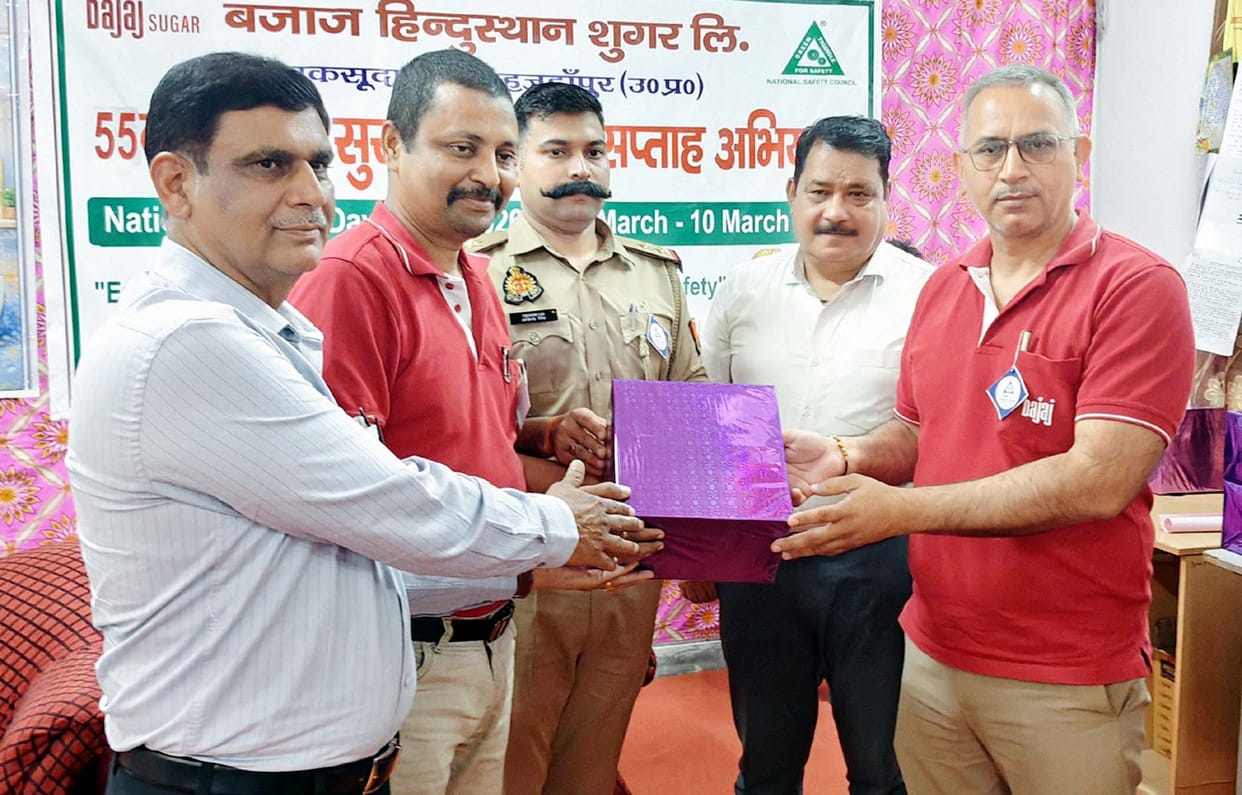 National Safety Week celebrated in Sugar Mill