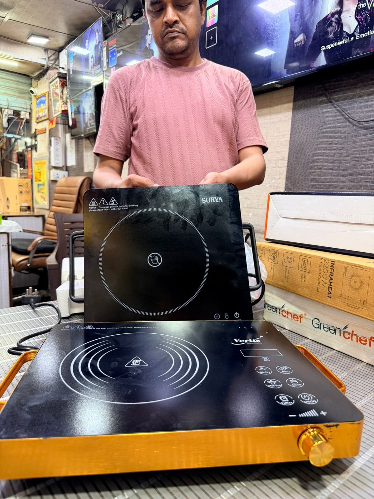 Demand for induction increased, dealers ran out of stock