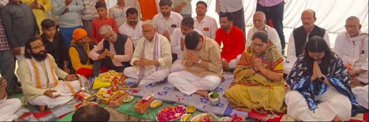 Gift of Panchayat Utsav Bhawan to Palhapur