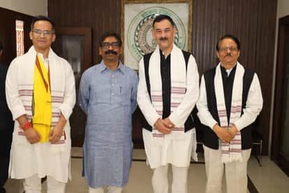 Assam Congress President Gaurav Gogoi meets CM Hemant Soren, discusses seat sharing for Assam elections