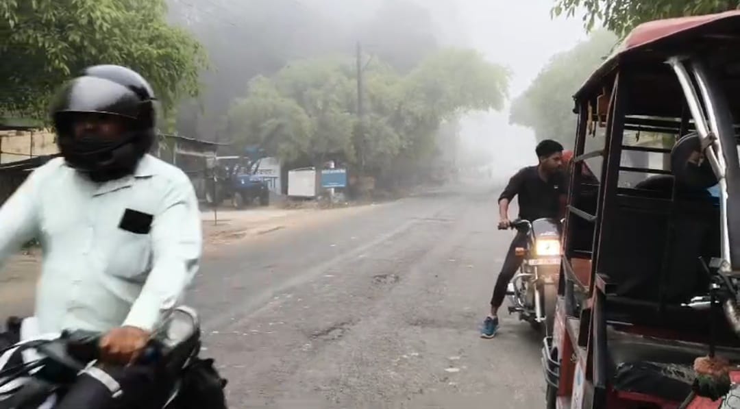 Due to high humidity in the atmosphere, fog prevailed, visibility was 100 meters.