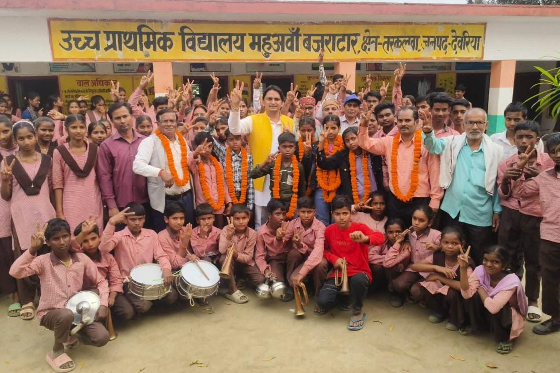 Tarkulwa children hoisted the flag in the state level chess competition