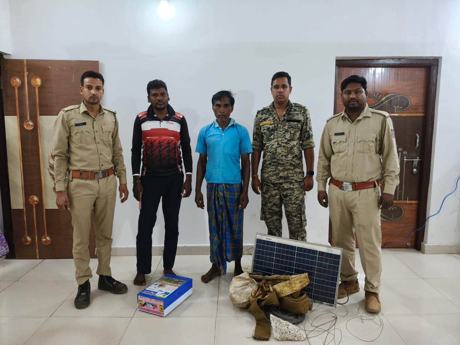 दो हाथियों की मौत मामले में 2 आरोपी गिरफ्तार