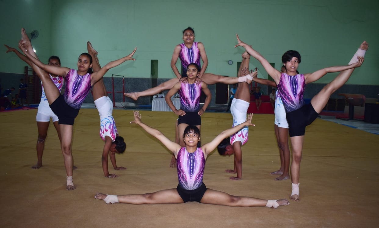 State level junior gymnastics competition begins
