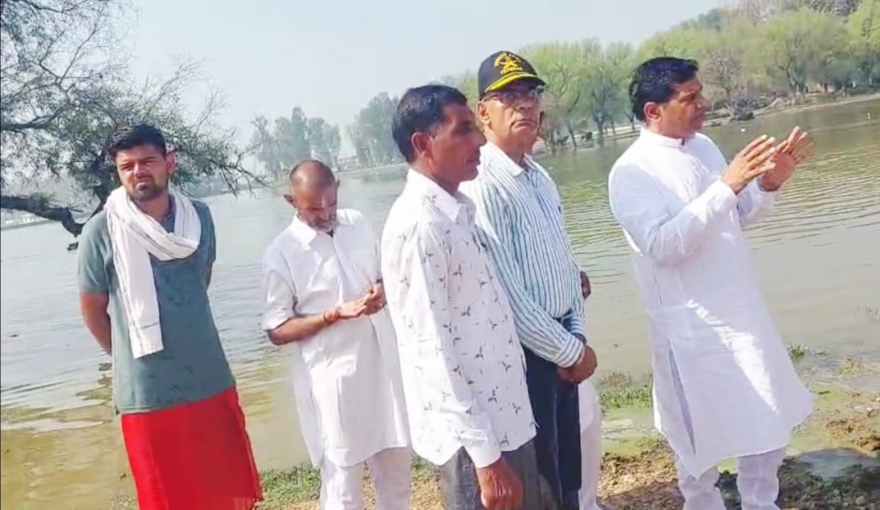 Foreign guests have been visiting the banks of Saraswati since the Mahabharata period.
