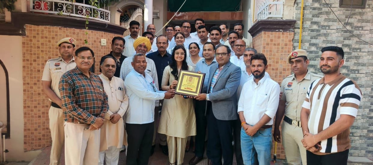 Swati Arya honored with Beti Gaurav Award