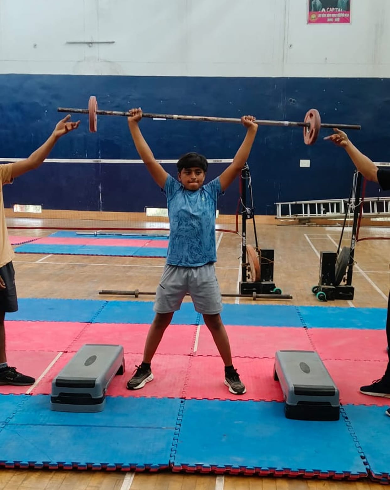Blue Star Club won the title in the hockey competition