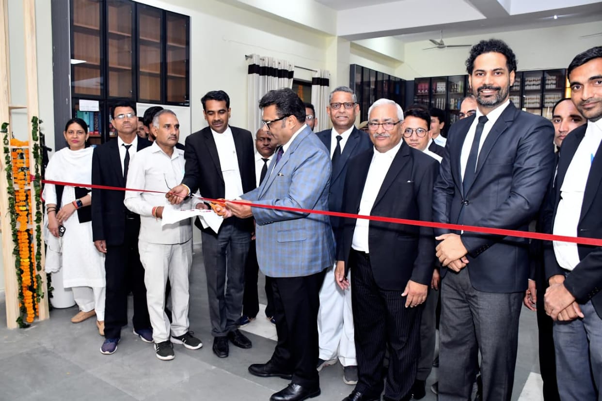 High Court Judge Inaugurates E-Library at the Bar Association