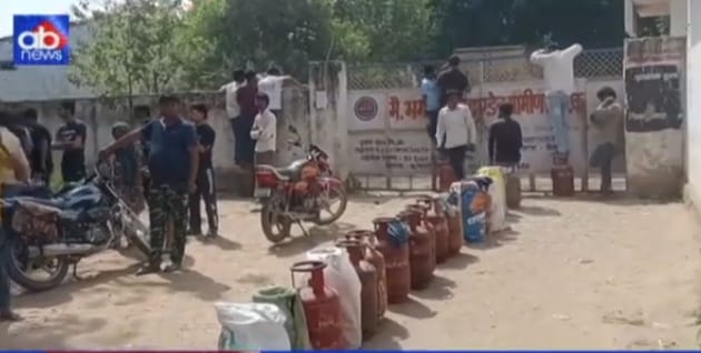 Consumers created ruckus due to non-booking of gas