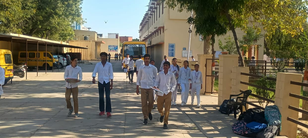 The 12th class sociology exam was based on Indian society and social structure.