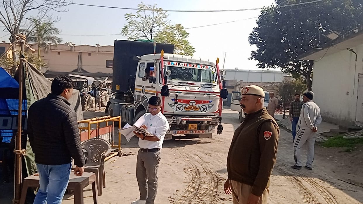 SDM inspected police checkpoints