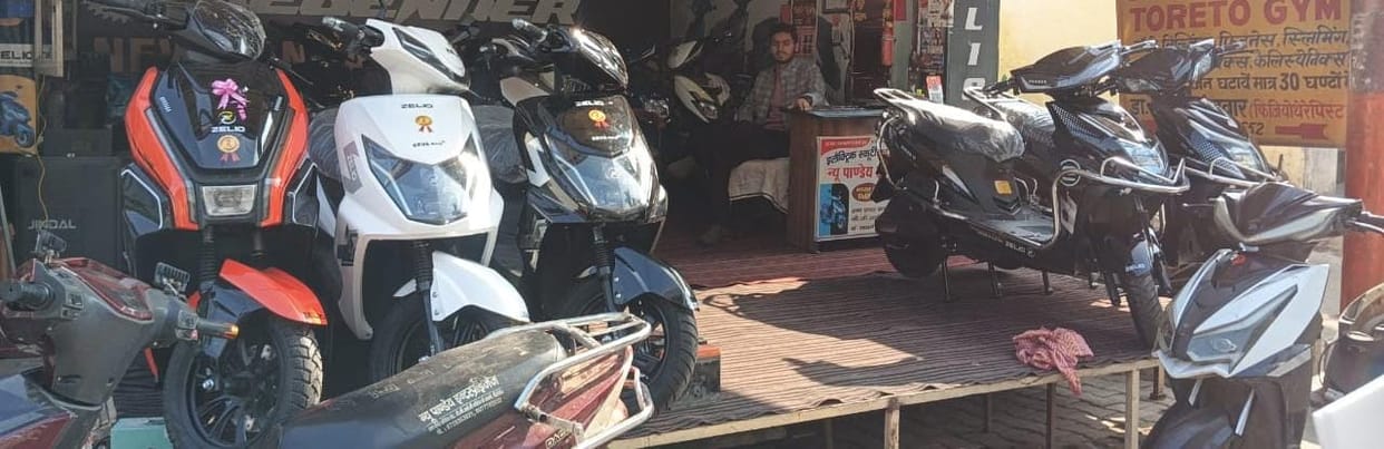 E-vehicle market booms, with over 100 two-wheelers sold daily