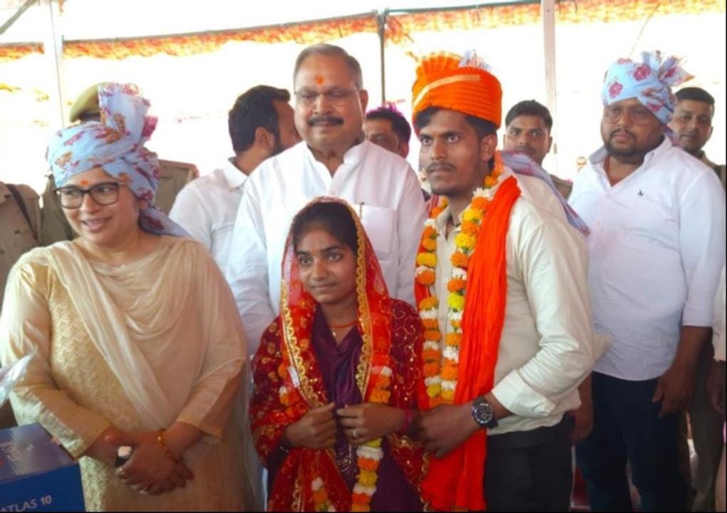 187 couples took the seven vows, 12 got married