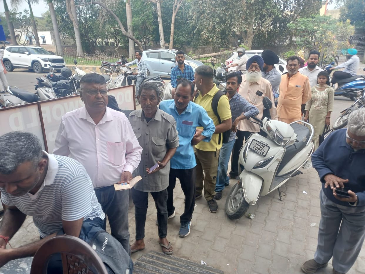 Manual booking of gas started, cylinder will be available by showing OTP