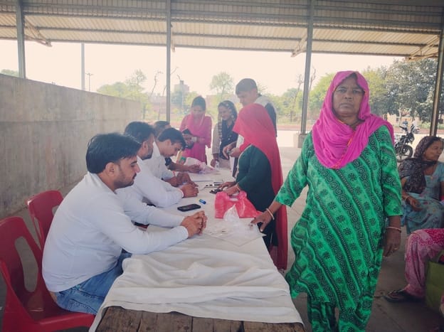 Due to lack of 10% quorum in the Area Sabha, verification of beneficiaries in 6 wards was postponed