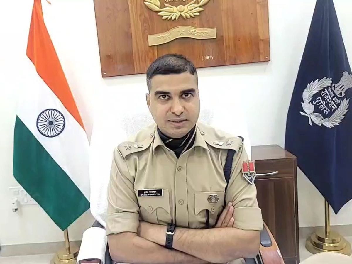 Brijesh Jyoti Upadhyay Appointed as New SP of Bhiwadi