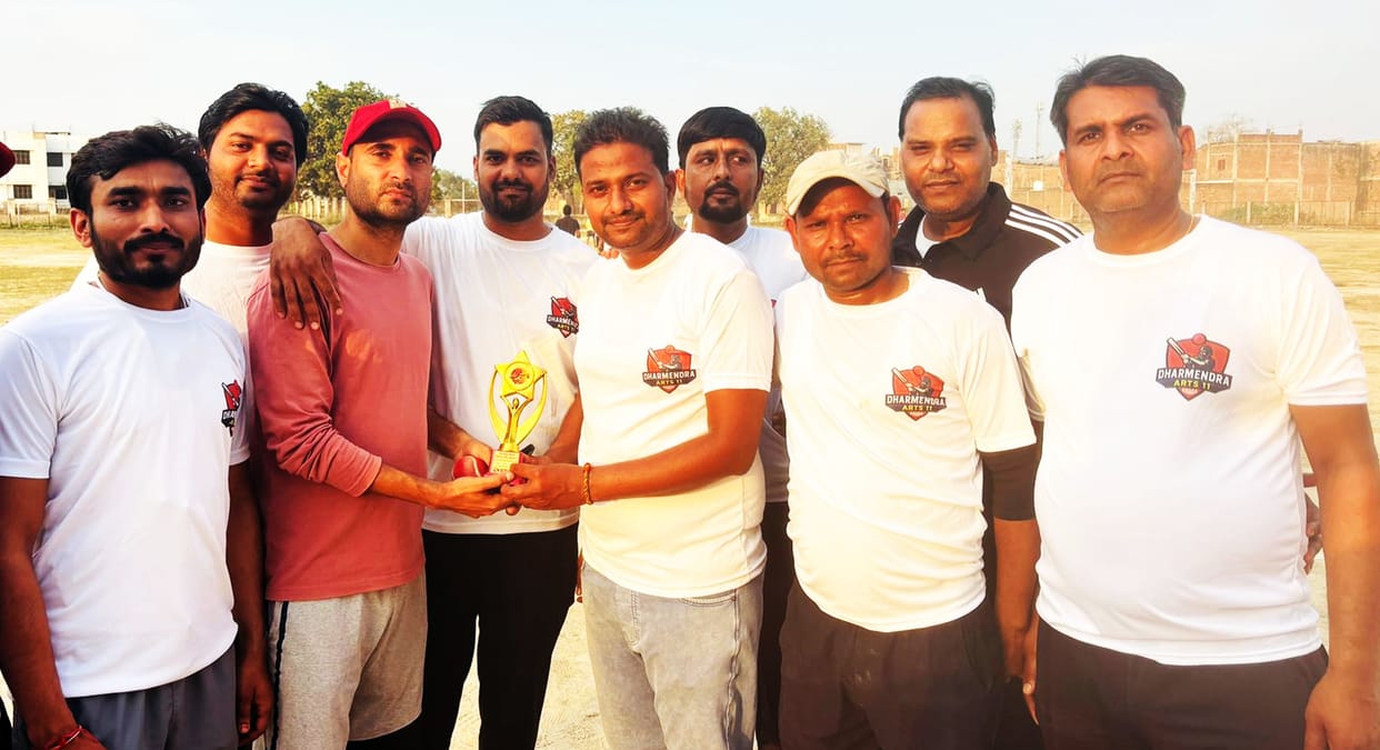 Dharmendra Art-11 defeated Baroda Gramin Bank