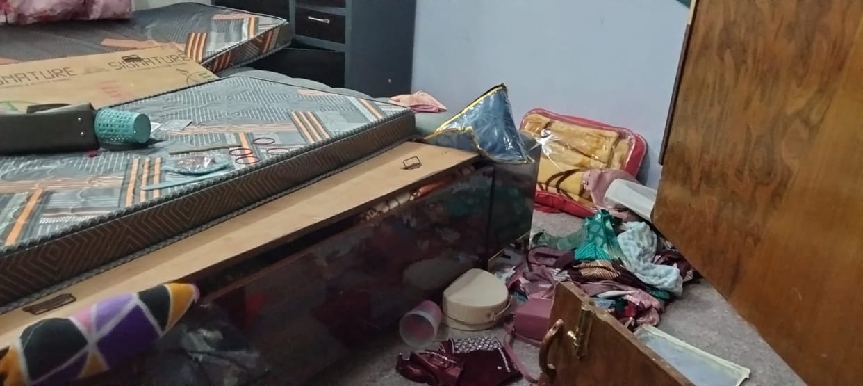 Another theft in Gandad Panchayat; cash, jewellery and necklaces of currency notes stolen from house